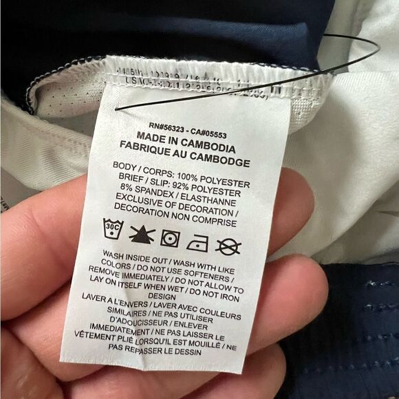 Nike Track Club Dri-FIT 5” Brief-Lined White Running Shorts - Picture 14 of 16